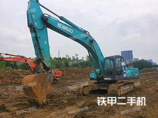 安徽-滁州市二手神钢SK350LC-8挖掘机实拍照片