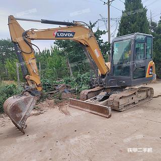 陕西-西安市二手雷沃重工FR60E2-H挖掘机实拍照片