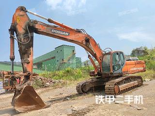 湖北-黄冈市二手斗山DX420LC挖掘机实拍照片