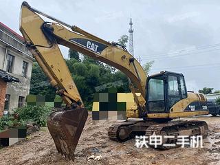 湖南-益阳市二手卡特彼勒320D液压挖掘机实拍照片