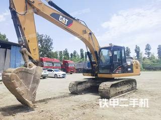 湖南-永州市二手卡特彼勒320D2液压挖掘机实拍照片