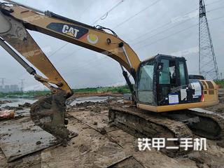 湖北-武汉市二手卡特彼勒320D2-GC液压挖掘机实拍照片