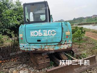 湖南-永州市二手神钢SK60-8挖掘机实拍照片