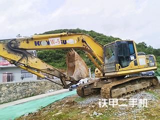 贵州-六盘水市二手小松PC210LC-8M0挖掘机实拍照片