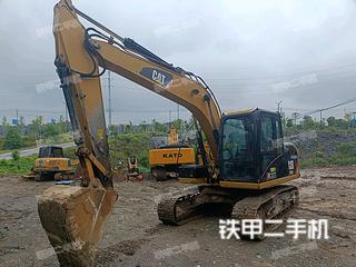 湖南-邵阳市二手卡特彼勒CAT®313D2 GC 小型液压挖掘机实拍照片