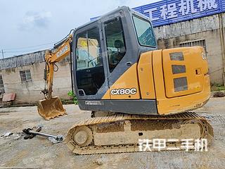湖南-张家界市二手凯斯CX80C挖掘机实拍照片