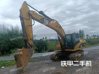湖南-邵阳市二手卡特彼勒320D液压挖掘机实拍照片