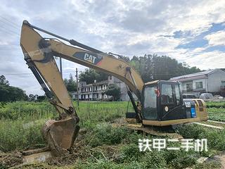 湖南-益阳市二手卡特彼勒320D2GC挖掘机实拍照片