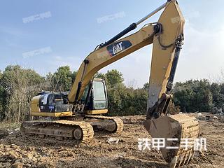 安徽-六安市二手卡特彼勒323D2L挖掘机实拍照片