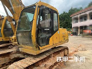 浙江-衢州市二手现代R130-5挖掘机实拍照片