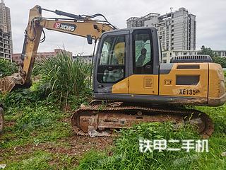 四川-资阳市二手徐工XE135D挖掘机实拍照片