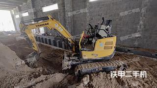 河南-焦作市二手洋马Vio17挖掘机实拍照片