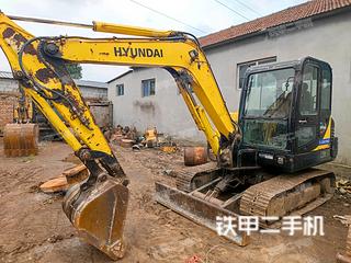 現(xiàn)代R60-7挖掘機(jī)實拍圖片