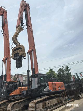 日立ZX490LCH-5A打樁機實拍圖片