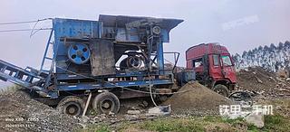 广西-柳州市二手国产移动破车载重锤移动破移动破碎站实拍照片