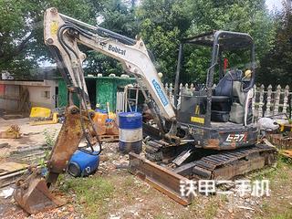 安徽-滁州市二手山猫E27z挖掘机实拍照片