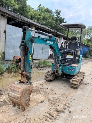 陕西-宝鸡市二手山河智能SWE18UF挖掘机实拍照片