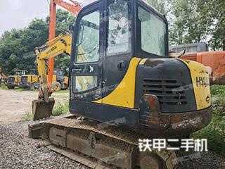 現(xiàn)代R55-7挖掘機實拍圖片