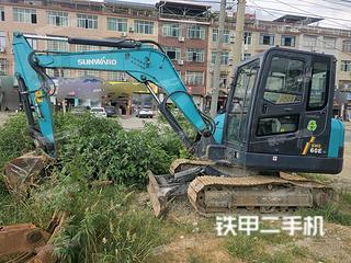 江西-鹰潭市二手山河智能SWE60E挖掘机实拍照片