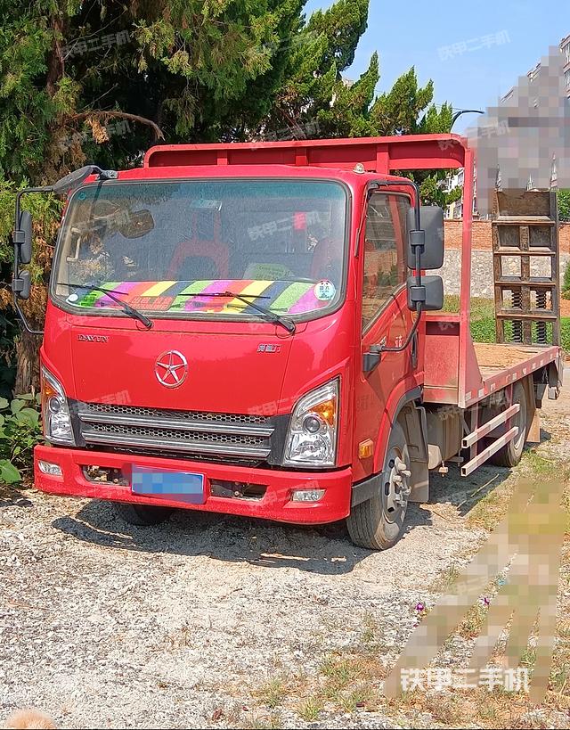 大运汽车4X2平板运输车