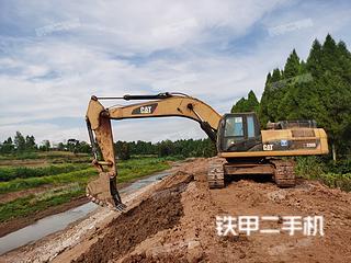 四川-绵阳市二手卡特彼勒336D液压挖掘机实拍照片