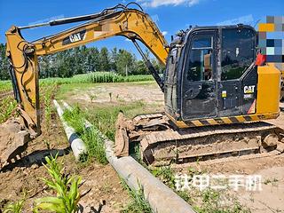 安徽-宿州市二手卡特彼勒308E2小型液压挖掘机实拍照片