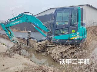 江苏-淮安市二手山河智能SWE70N9挖掘机实拍照片