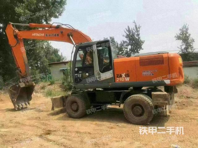 日立ZX210W-3進口挖掘機