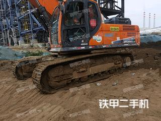 山东-烟台市二手斗山DX300LC-9C挖掘机实拍照片