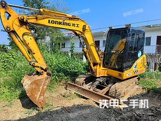 安徽-安庆市二手龙工LG6060挖掘机实拍照片