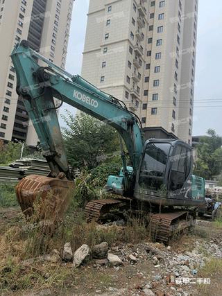 陕西-汉中市二手神钢SK140LC-8挖掘机实拍照片