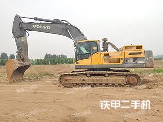 河北-保定市二手沃尔沃EC480DL挖掘机实拍照片