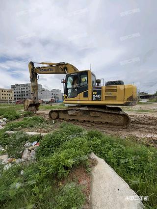 惠州小松PC240LC-8M0挖掘機實拍圖片