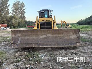 新疆-乌鲁木齐市二手山推SD16L湿地型推土机实拍照片