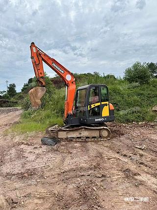 浙江-台州市二手斗山DH60-7挖掘机实拍照片