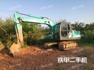 四川-绵阳市二手神钢SK140LC-8挖掘机实拍照片