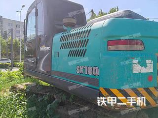 河南-郑州市二手神钢SK130-8挖掘机实拍照片