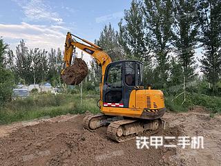 河北-邢台市二手雷沃重工FR60挖掘机实拍照片