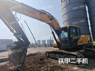 重庆-重庆市二手现代R215VS挖掘机实拍照片