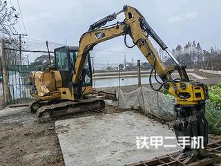 湖南-张家界市二手卡特彼勒306D液压挖掘机实拍照片