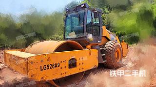 重慶龍工LG526A9壓路機實拍圖片