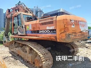 浙江-台州市二手斗山DH500LC-7挖掘机实拍照片