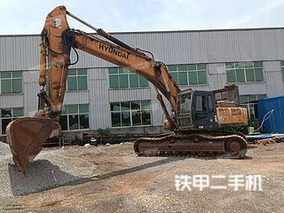 沈阳现代R455LC-7挖掘机实拍图片