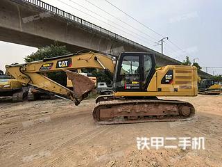 四川-成都市二手卡特彼勒323挖掘机实拍照片