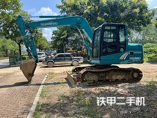 广东-湛江市二手山河智能SWE70E挖掘机实拍照片