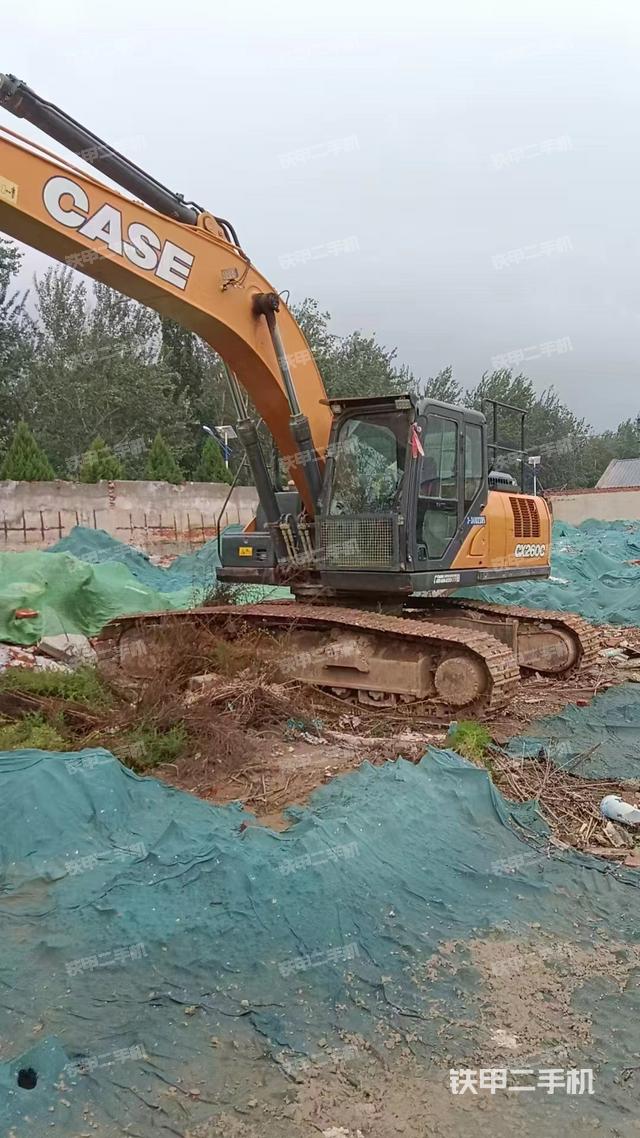 凯斯CX260C挖掘机的设备实拍-第3张实拍照片