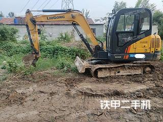 山东-德州市二手柳工CLG906E挖掘机实拍照片