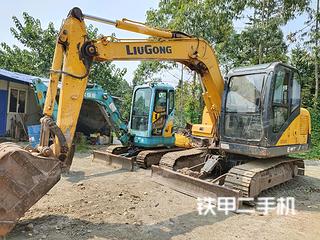 四川-乐山市二手柳工CLG908D挖掘机实拍照片