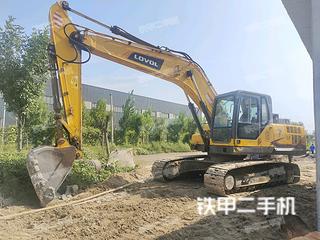 大连雷沃重工FR220E挖掘机实拍图片