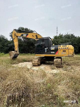 河北-保定市二手卡特彼勒320D液压挖掘机实拍照片